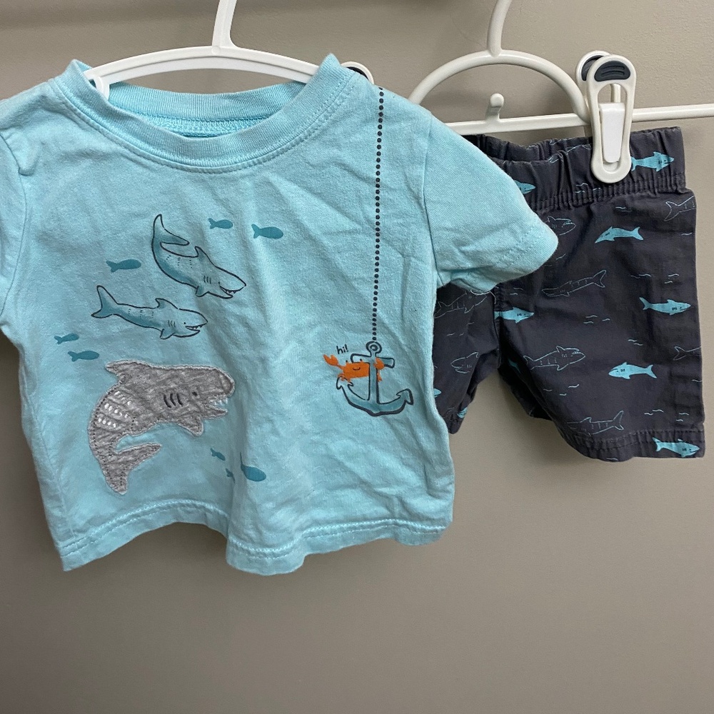 Tshirt and Short Set 🖤3 for 10🖤